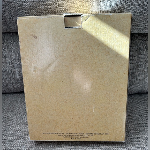 Brand new in box Sonoma fish-themed 3.5”x5” photo frame - Picture 2 of 5